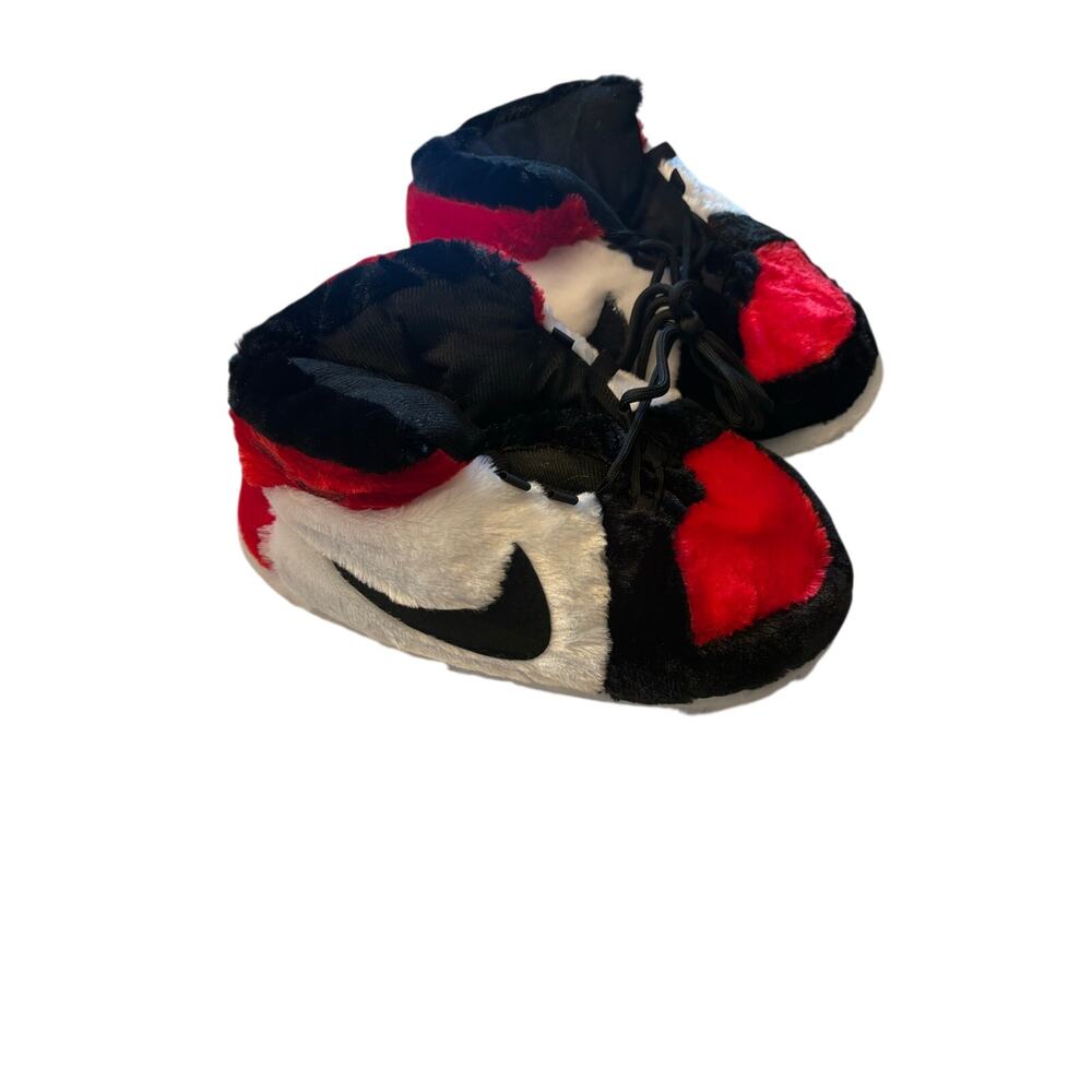 Sneaker Slippers Chicago Colorway Red and White fits size 6-13 New